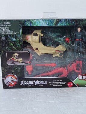 Jurassic World Legacy Collection Reimagined Chopper Chase Pack NEW